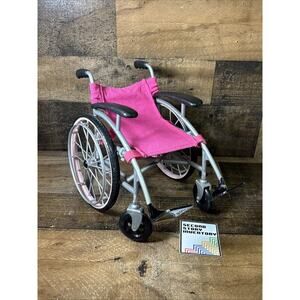 Pink OG Dolls Pink Wheelchair 9 Inch